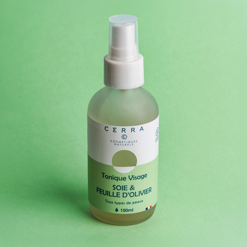 Tonique Soie & Feuille d'Olivier - Certifi Bio  Cerra-Cosmetiques