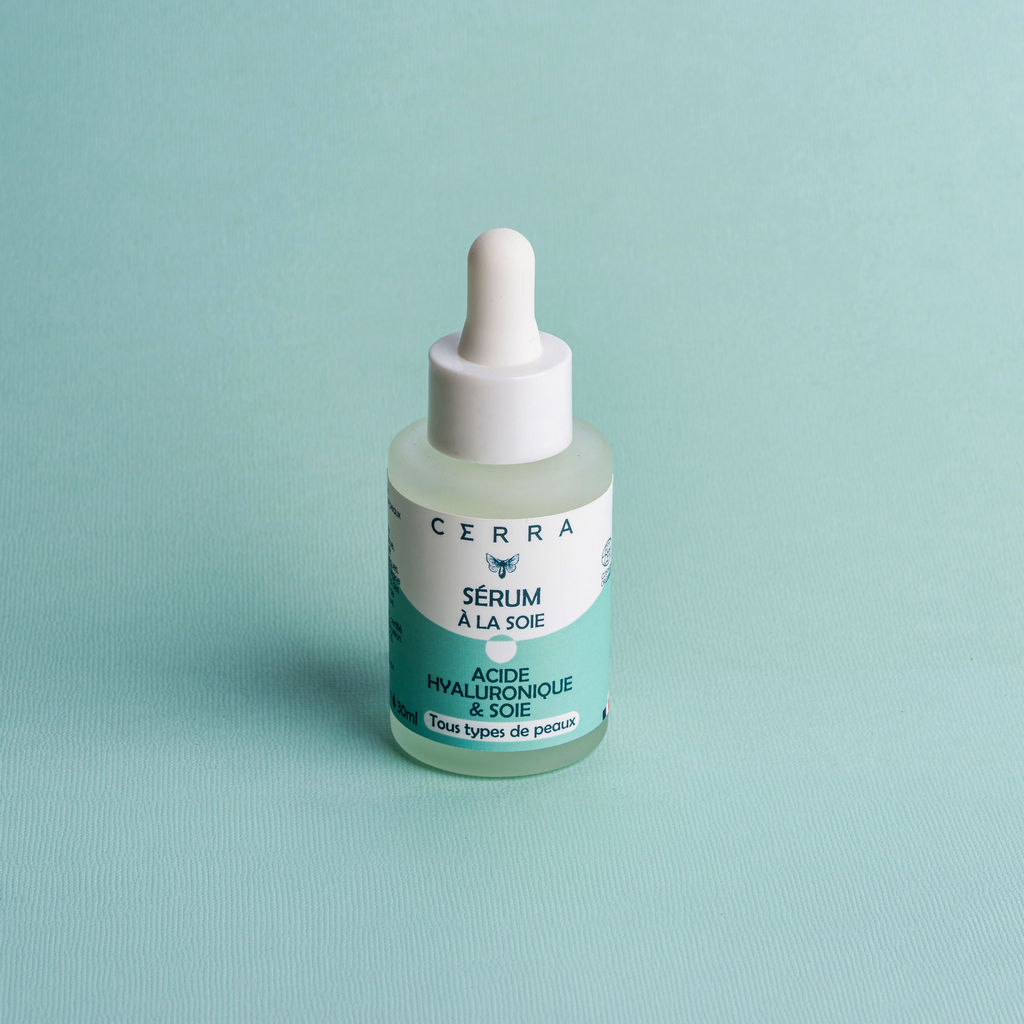 Serum Acide Hyaluronique & Soie - certifi Bio  Cerra-Cosmetiques