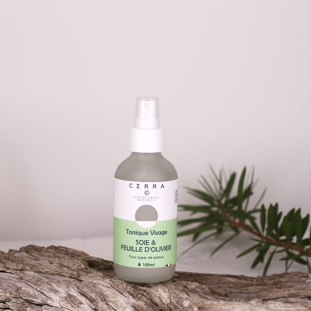 Tonique Soie & Feuille d’Olivier - Certifié Bio