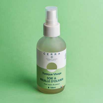 Seiden- und Olivenblatt-Toner – aus kontrolliert biologischem Anbau