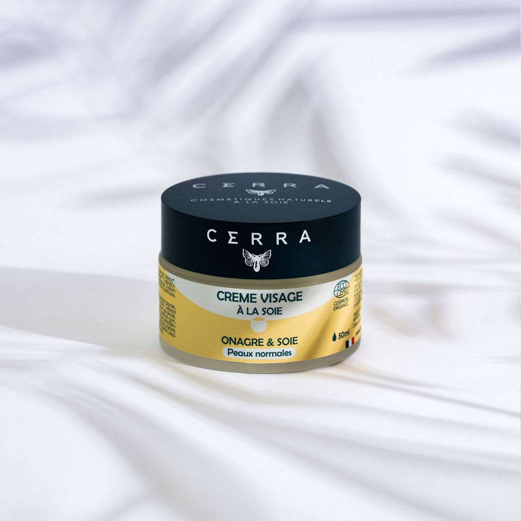 Evening Primrose &amp; Silk Day Cream - Certified Organic - Antioxidant and Protective