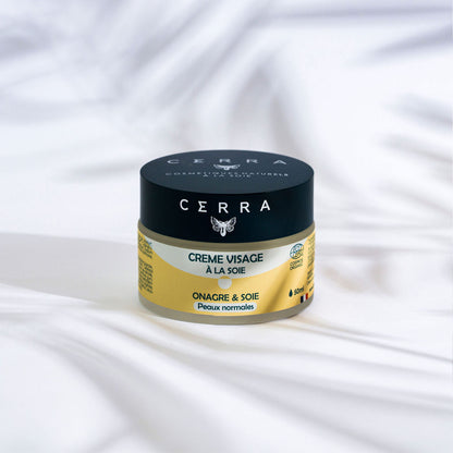 Evening Primrose &amp; Silk Day Cream - Certified Organic - Antioxidant and Protective